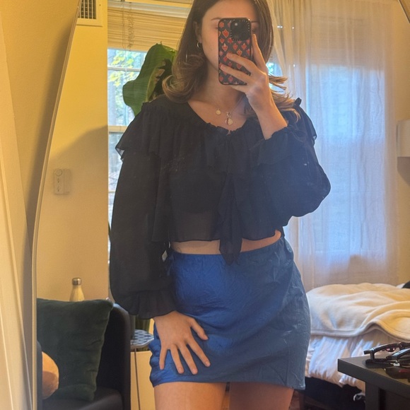 REVOLVE Tularosa Margot Ruffle Top - Picture 2 of 5